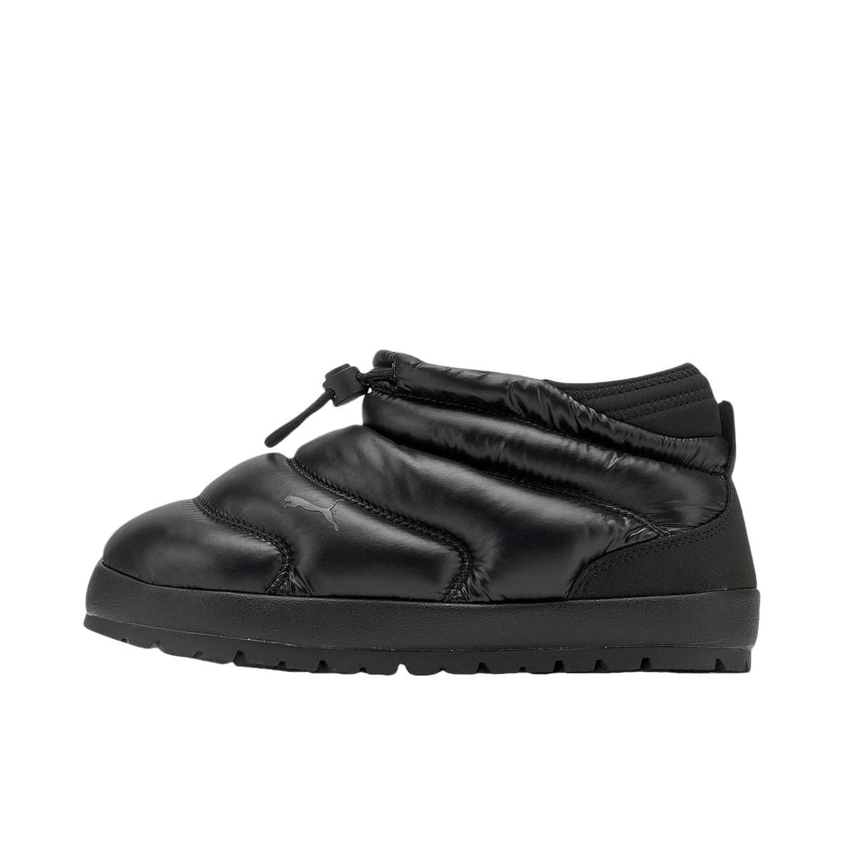 推荐商品：Puma/彪马 Tough Terra Mid Gloss 圆头 包裹性 防水 平跟 运动休闲鞋 黑色