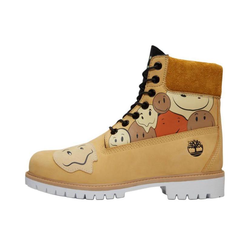 推荐商品：Timberland/添柏岚 Premium 系列 防水 舒适耐磨 高筒 简约百搭 马丁靴 CNSTNT DVLPMNT联名/棕色
