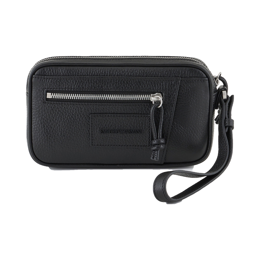 推荐商品：Armani/阿玛尼 2025春季新款新年礼物牛皮革手拿包