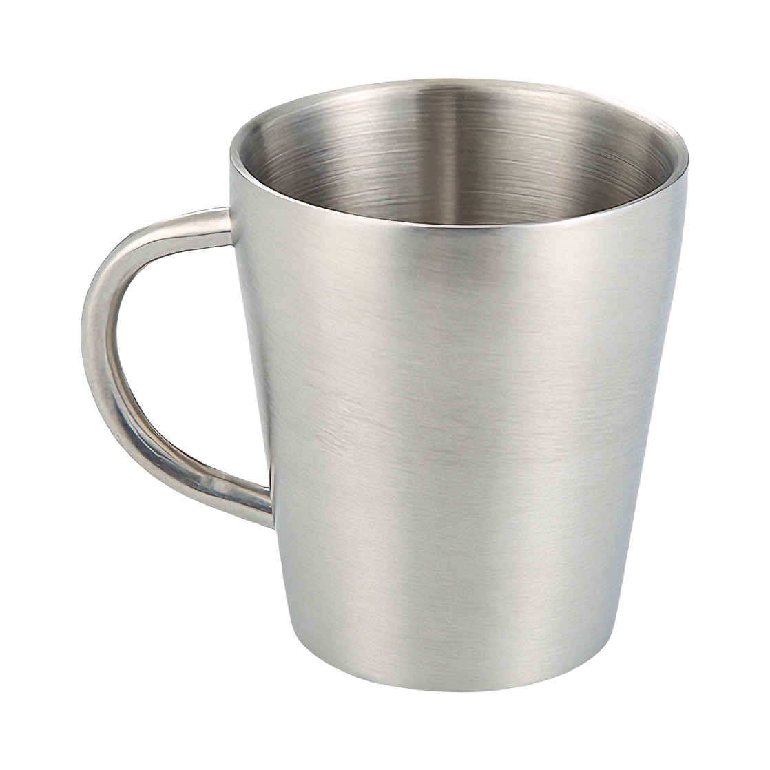 推荐商品：厨美斯 双层中空系列 300ml 304不锈钢 马克杯 51515