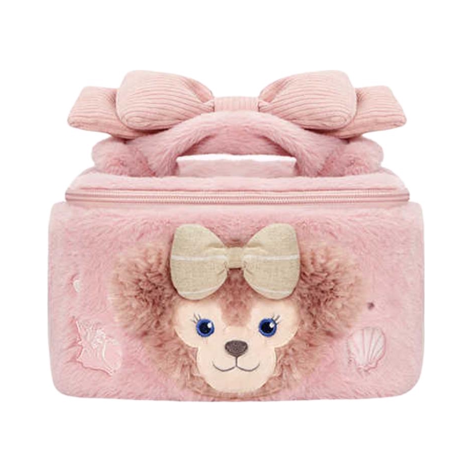 推荐商品：Disney/迪士尼 雪莉玫毛绒收纳包洗漱包化妆包