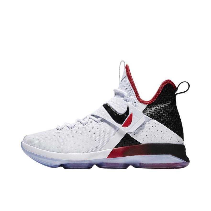 推荐商品：Nike Zoom Lebron 14 篮球鞋 防滑耐磨实战减震轻便圆头支撑 Flip The Switch 白红