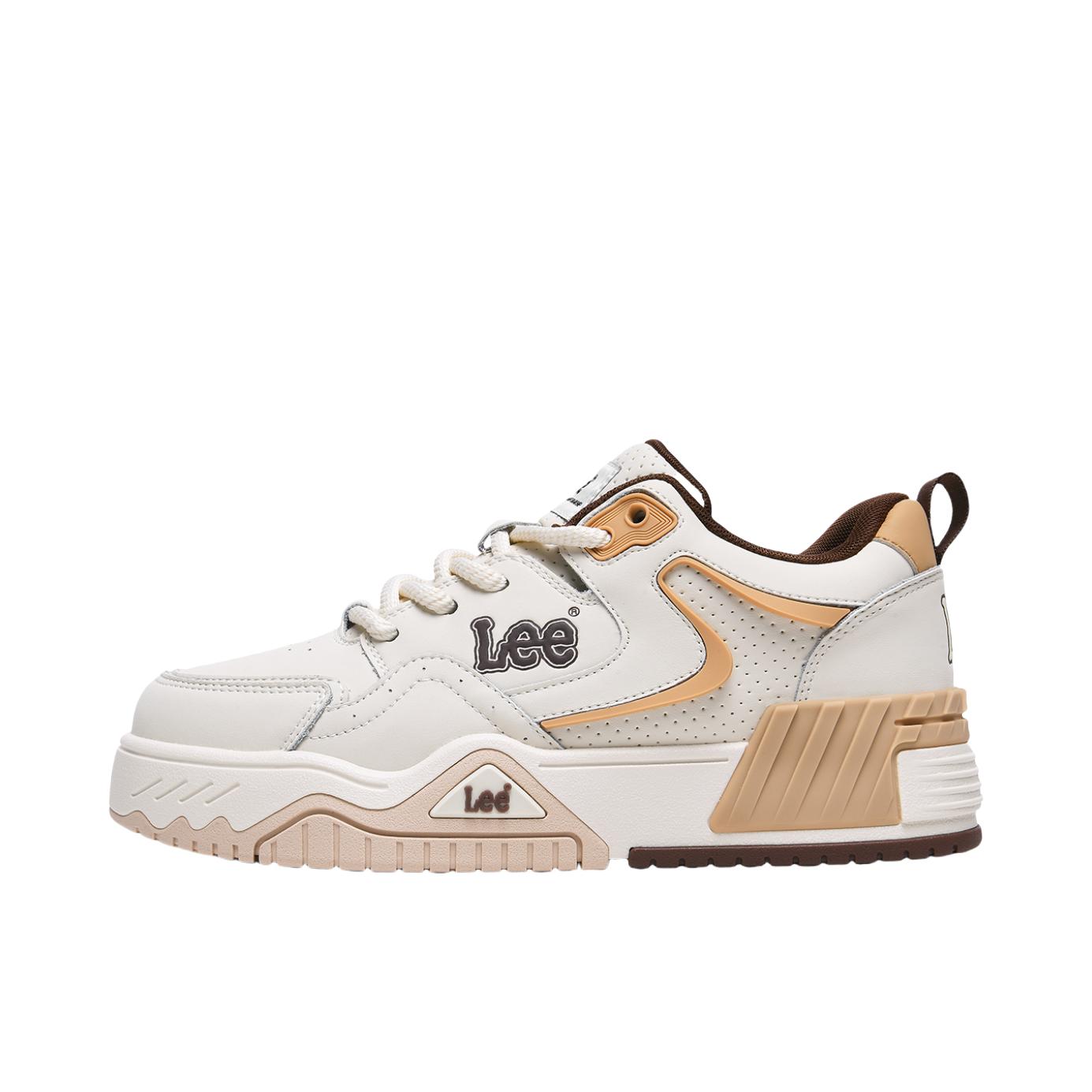 推荐商品：Lee 休闲 简约 通勤 百搭 板鞋 L244UB730 卡其色 