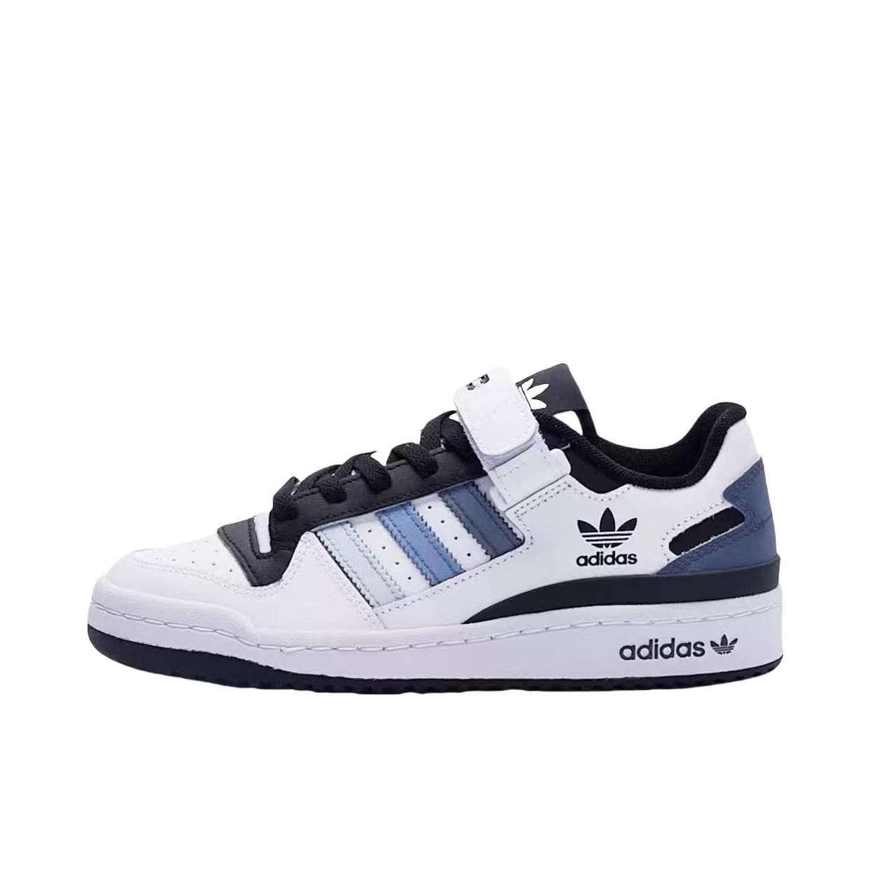 推荐商品：【定制球鞋】 adidas originals FORUM 板鞋 防滑耐磨舒适轻便复古潮流合成革 蓝莓苏打