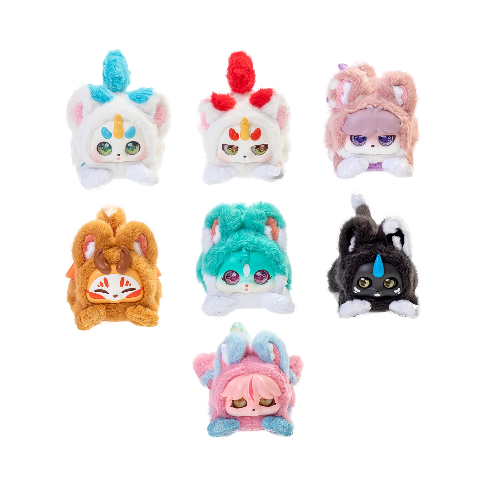 推荐商品：非人哉 有兽焉 伸懒腰系列 毛绒盲盒