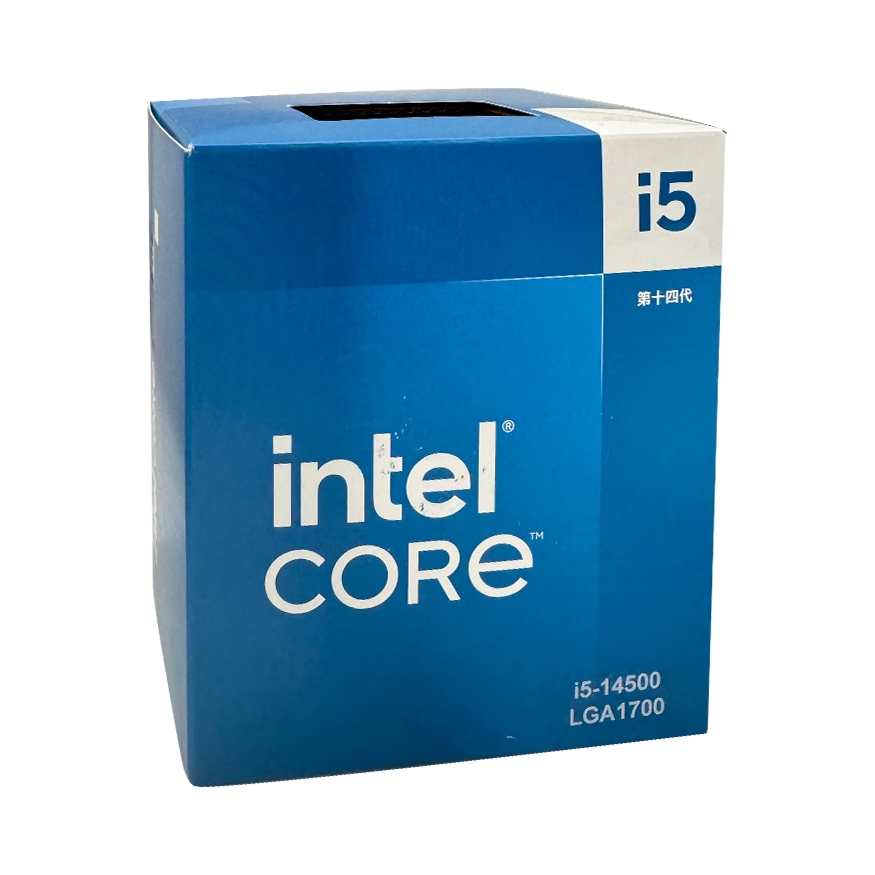 推荐商品：Intel/英特尔 i5-14500 酷睿14代CPU处理器 可核显 24MB智能缓存
