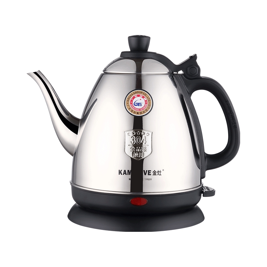 推荐商品：KAMJOVE/金灶 E-400A 电水壶 1.2L 快速沸腾 304不锈钢 水开断电 长嘴 大功率 茶台 烧水 防烫 耐用 全钢 迷你 自动断电