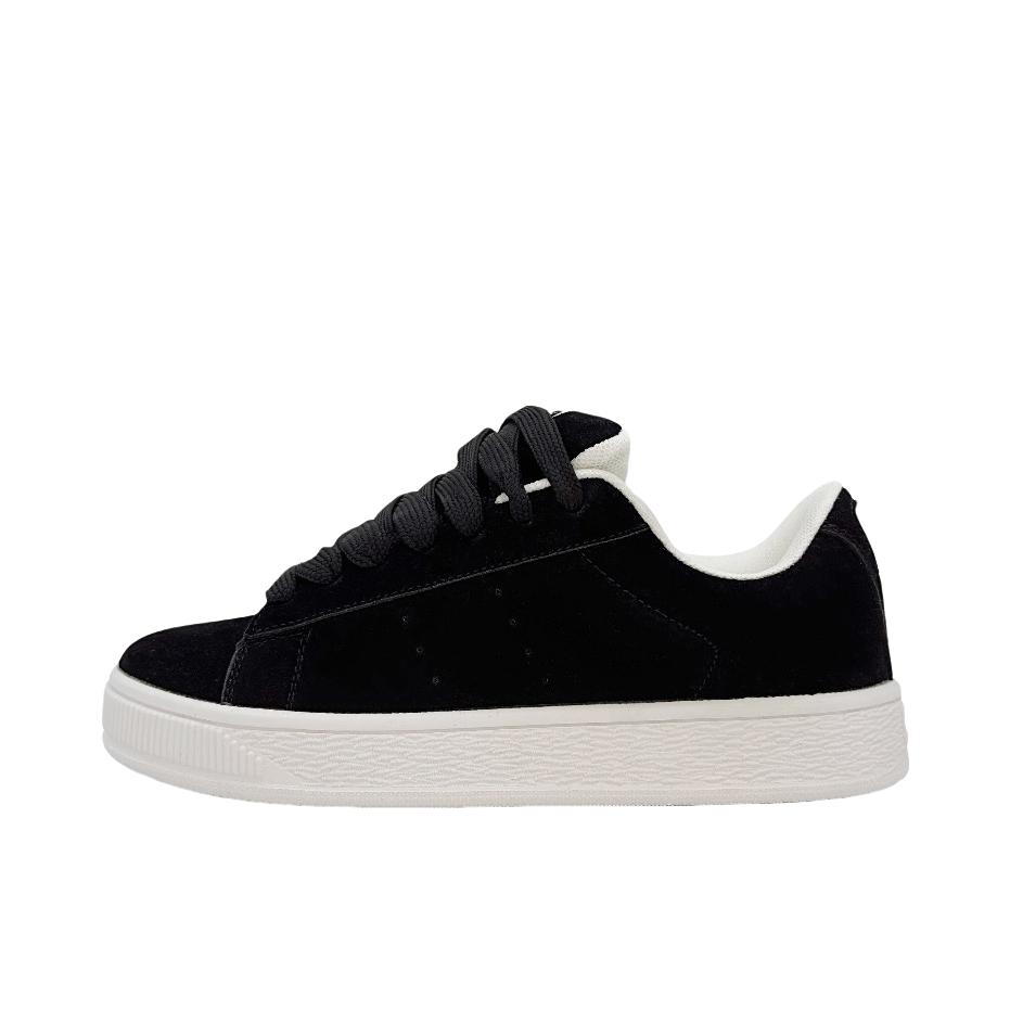 推荐商品：LIANGHUO/量货 舒适 百搭 防滑 板鞋 LH-AB3 黑色