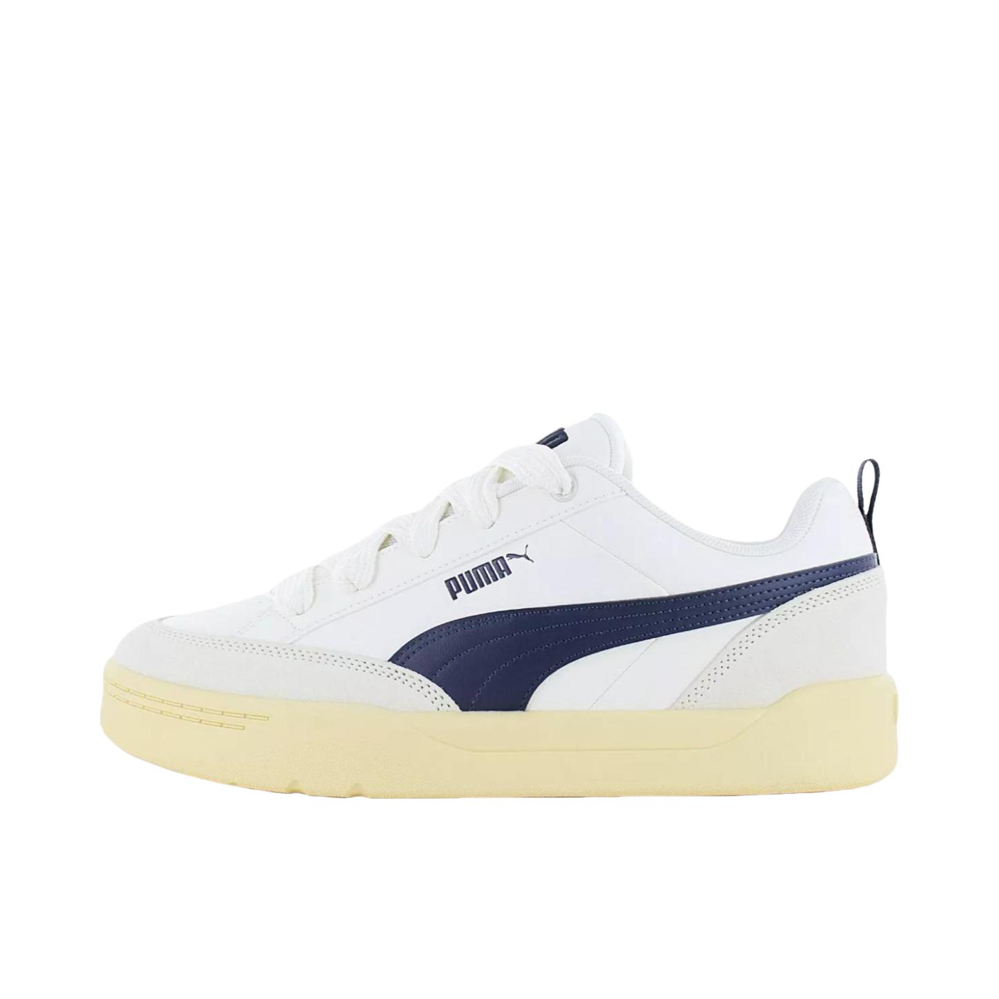 推荐商品：Puma/彪马 Park Lifestyle OG 面包鞋 板鞋 百搭休闲轻松舒适防滑耐磨复古轻便增高包裹性 白色