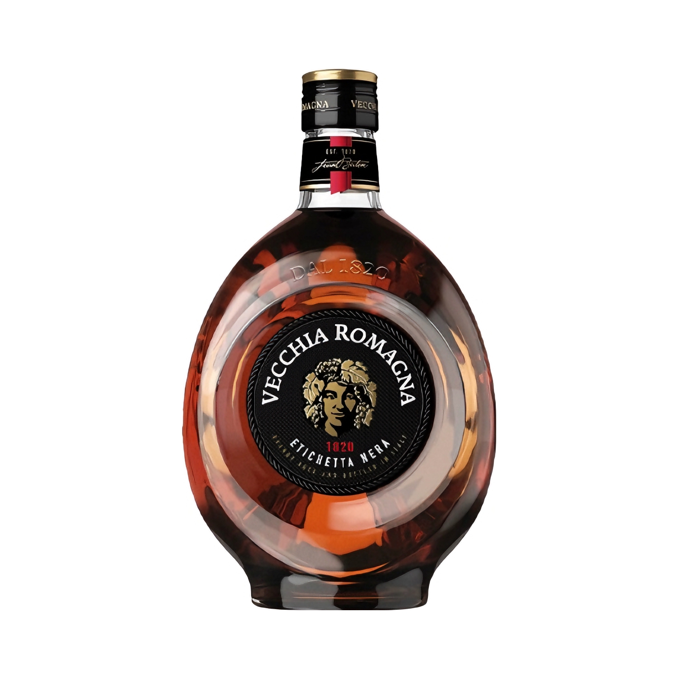 推荐商品：VECCHIA ROMAGNA/伟杰罗马 黑牌甄选 白兰地 38%vol 瓶装