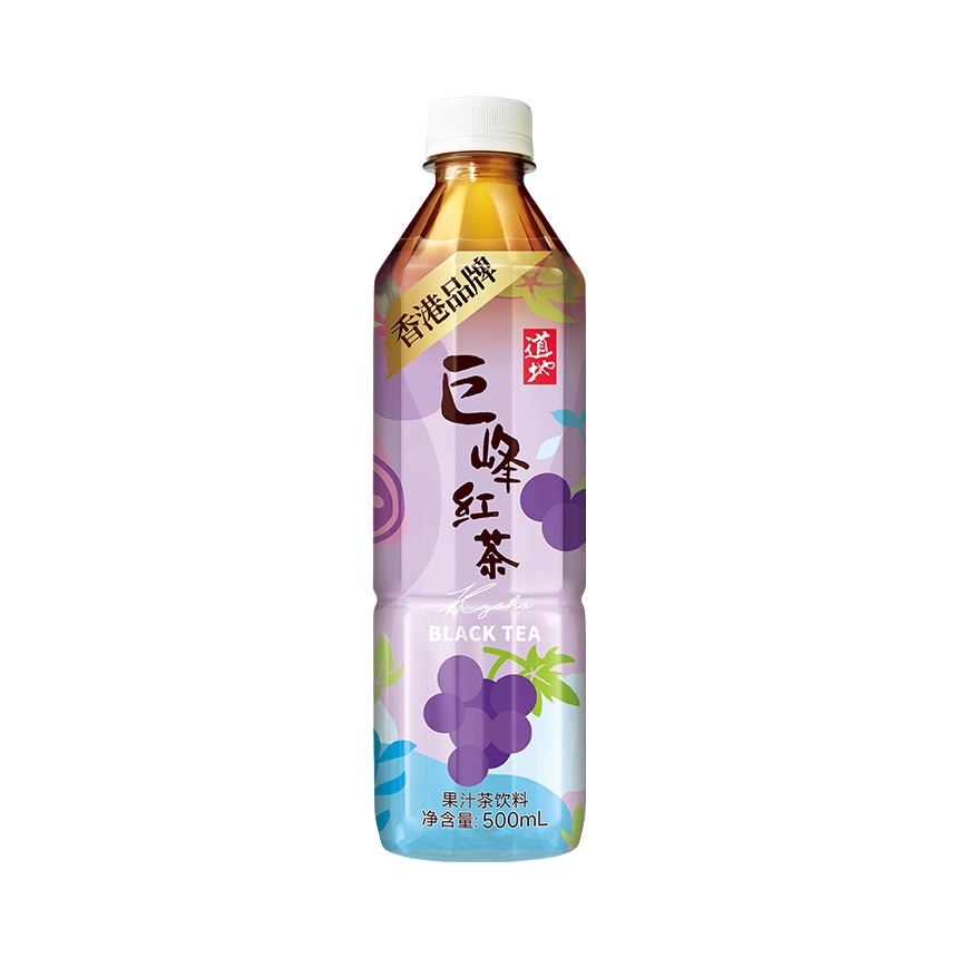 推荐商品：道地 巨峰红茶 500ml 瓶装