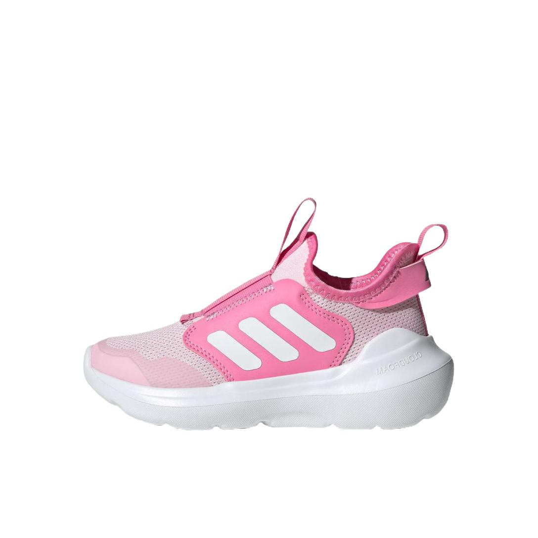 推荐商品：adidas  TENSAUR COMFORT AC  一脚蹬  网面  低帮  运动鞋儿童 小童/清澈粉/白色/祈福粉