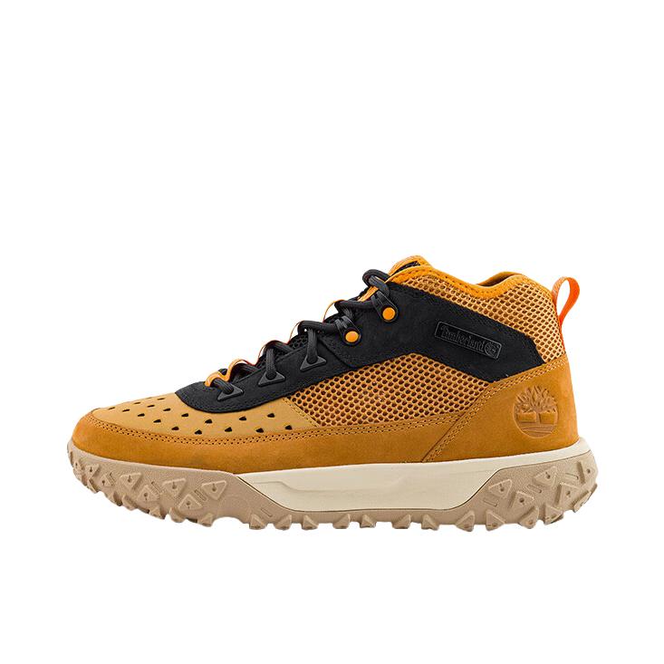 推荐商品：Timberland/添柏岚 圆头织物 减震防滑 轻便透气 耐磨 回弹 功能性 运动 防水抓地 户外鞋徒步鞋 小麦色