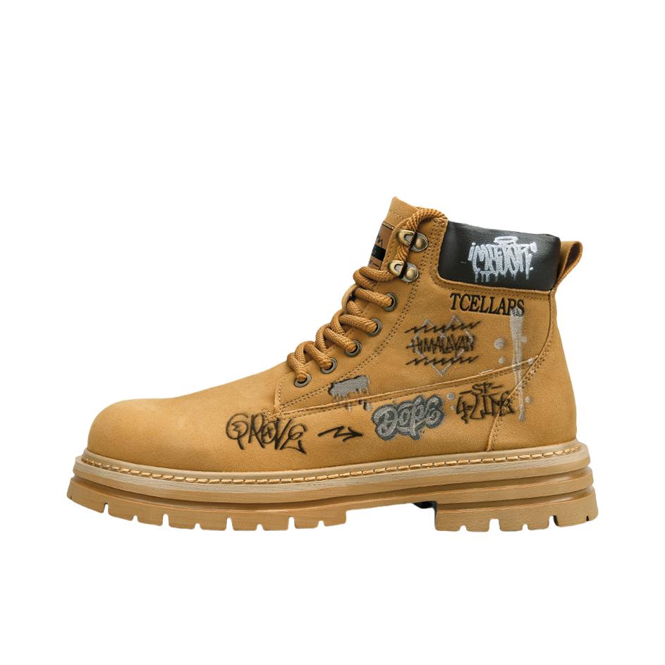 推荐商品：TCELLARS 时尚休闲 复古百搭 马丁靴 1731063056055 DOPE/枫叶黄