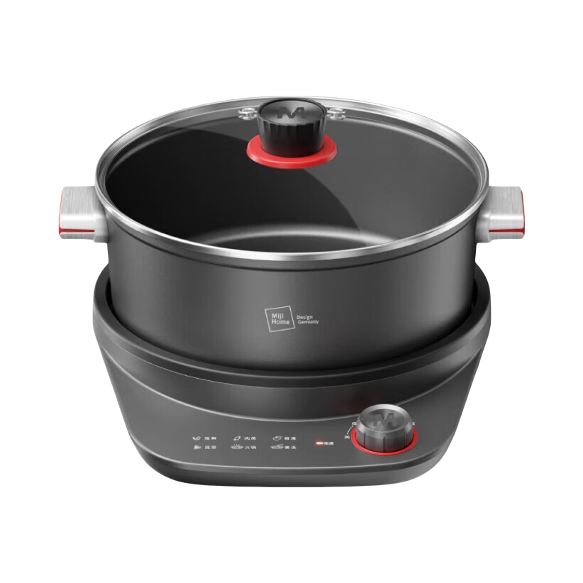 推荐商品：MIJI/米技 6L 多功能锅 3档火力 易清洁 EMP-L6041