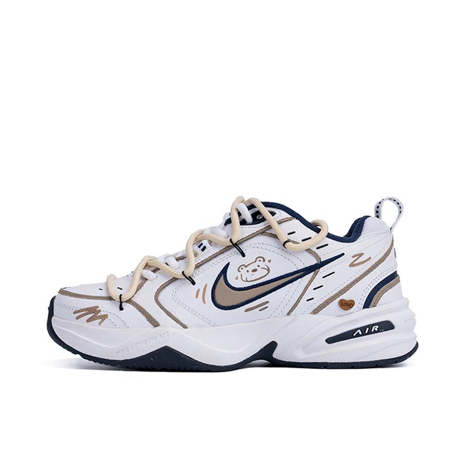 推荐商品：【定制球鞋】 Nike Air Monarch IV 运动休闲鞋 轻便支撑防滑耐磨缓震减震时尚复古百搭潮流防水 奶茶熊