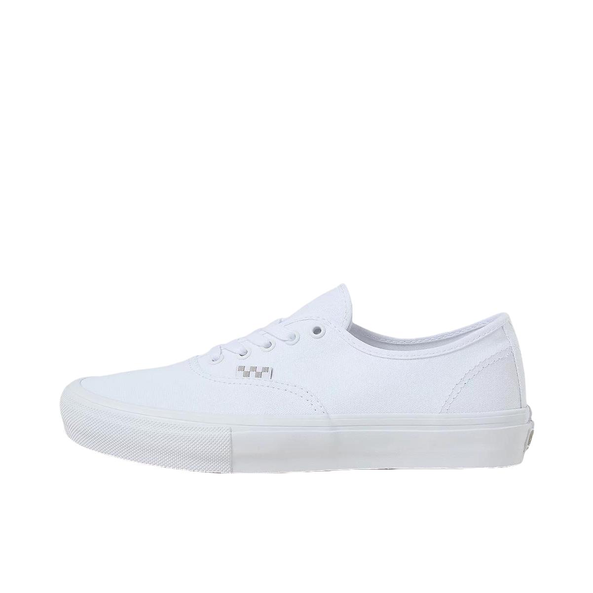 推荐商品：Vans/范斯 Skate Authentic 防滑减震 百搭 耐磨 帆布鞋 白色