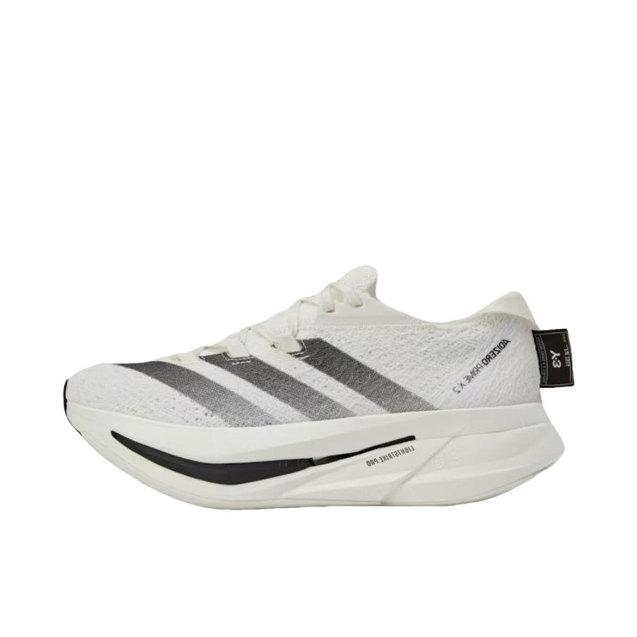 推荐商品：adidas Adizero Prime X 2.0 跑鞋 减震透气碳板全速马拉松回弹支撑 米白色/黑色