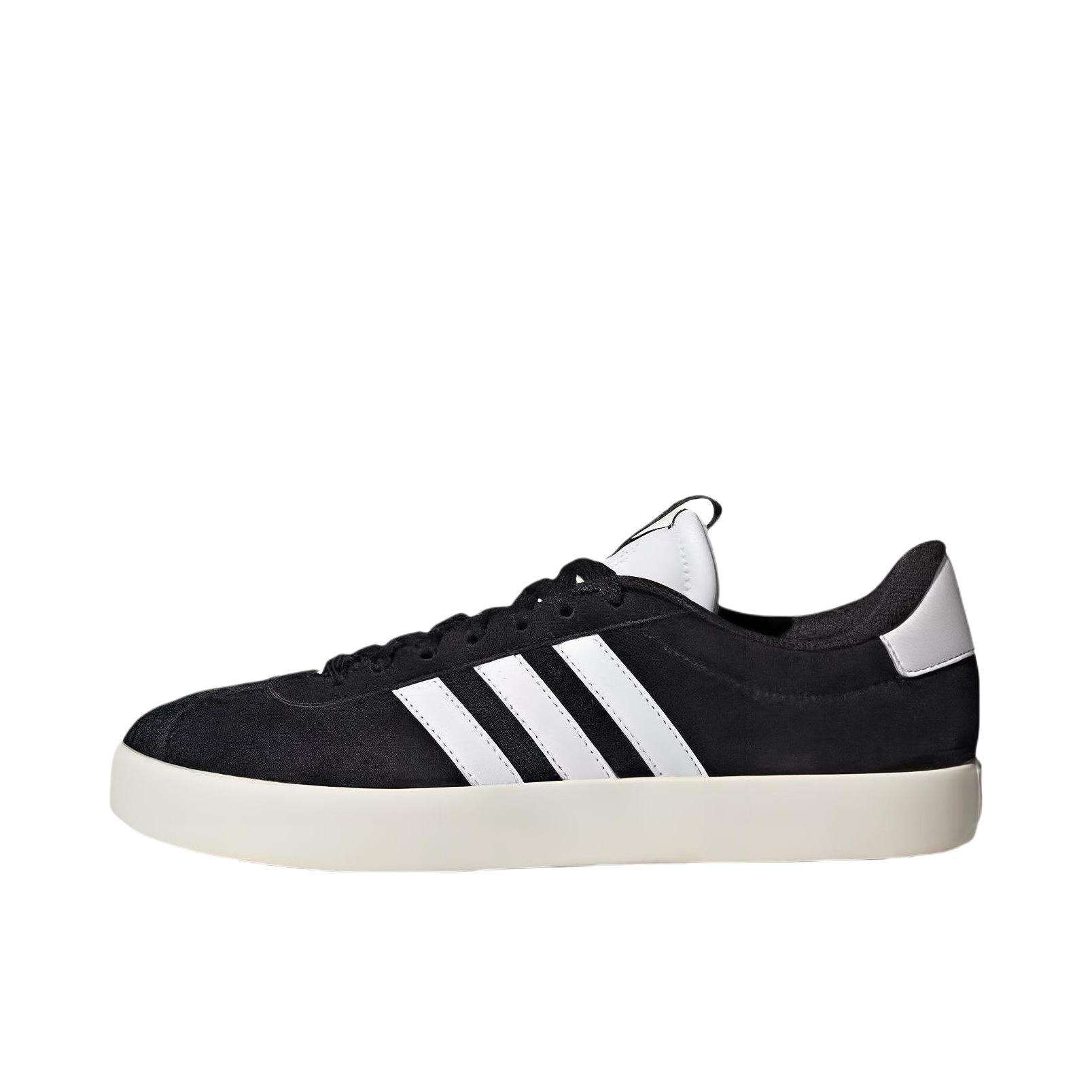 推荐商品：adidas VL Court 3.0 板鞋 T头鞋 德训鞋 舒适百搭防滑耐磨运动休闲贴合支撑圆头 女款/黑色/白色