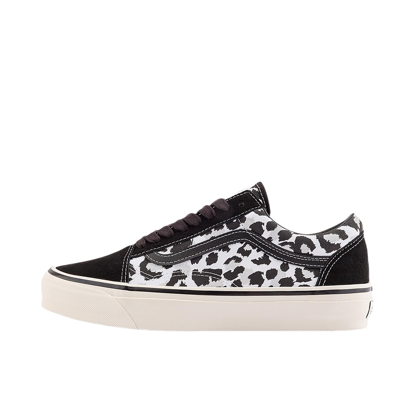 推荐商品：Vans/范斯 Old Skool 滑板鞋 板鞋 轻便防滑复古舒适经典 黑白豹纹