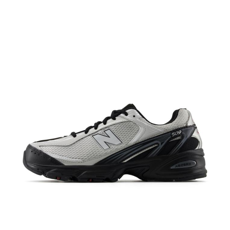 推荐商品：New Balance 509 跑鞋 防滑低帮休闲厚底贴合 D宽/灰色/白色/黑色