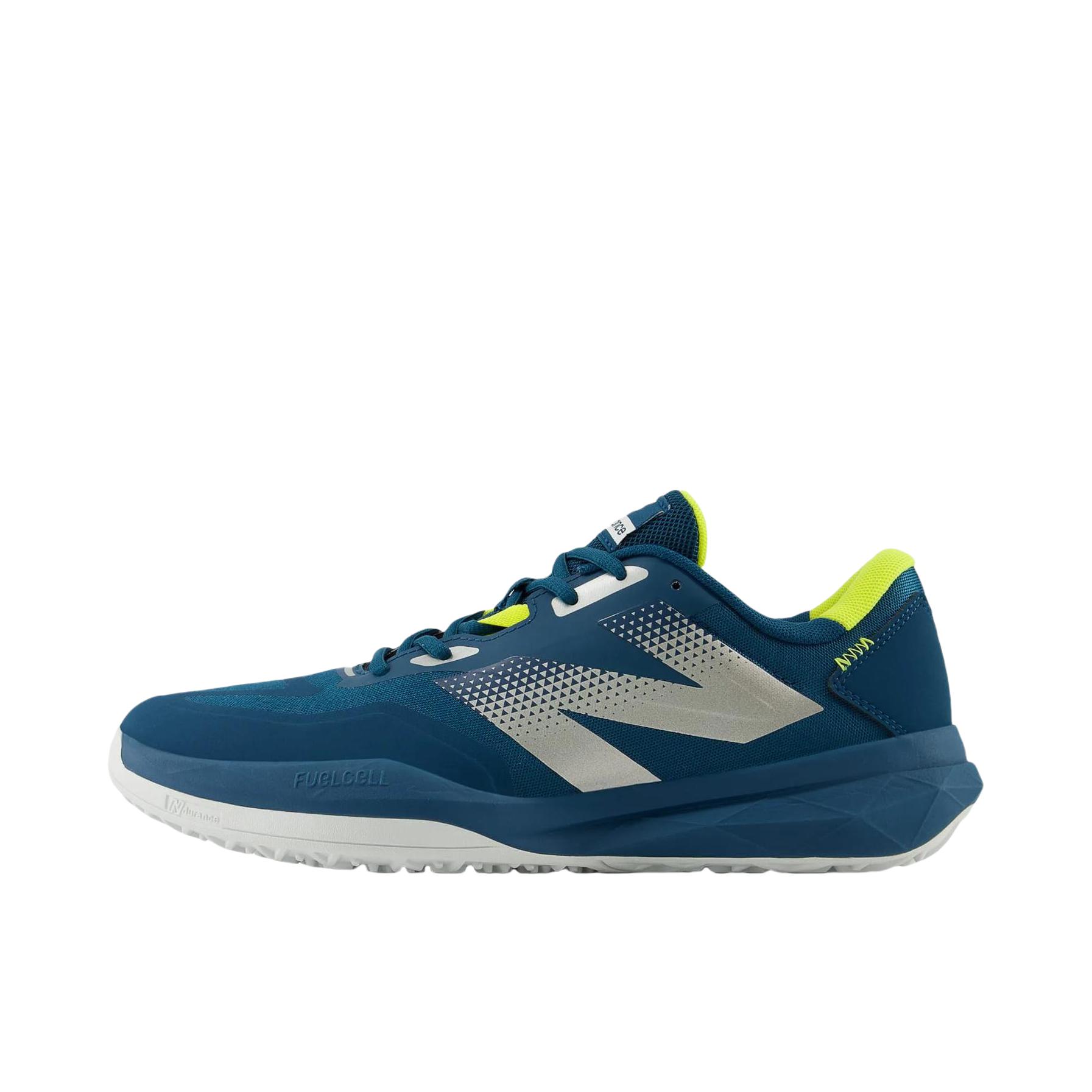 推荐商品：New Balance FuelCell 796 v4 网球鞋 透气耐磨低帮厚底 2E宽/蓝色
