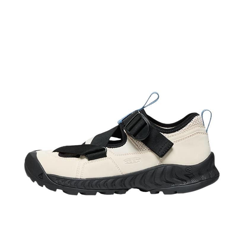 推荐商品：KEEN/科恩 HOODZERRA SANDAL 透气 低帮 系带 玛丽珍 户外鞋 溯溪鞋 银桦色/黑色