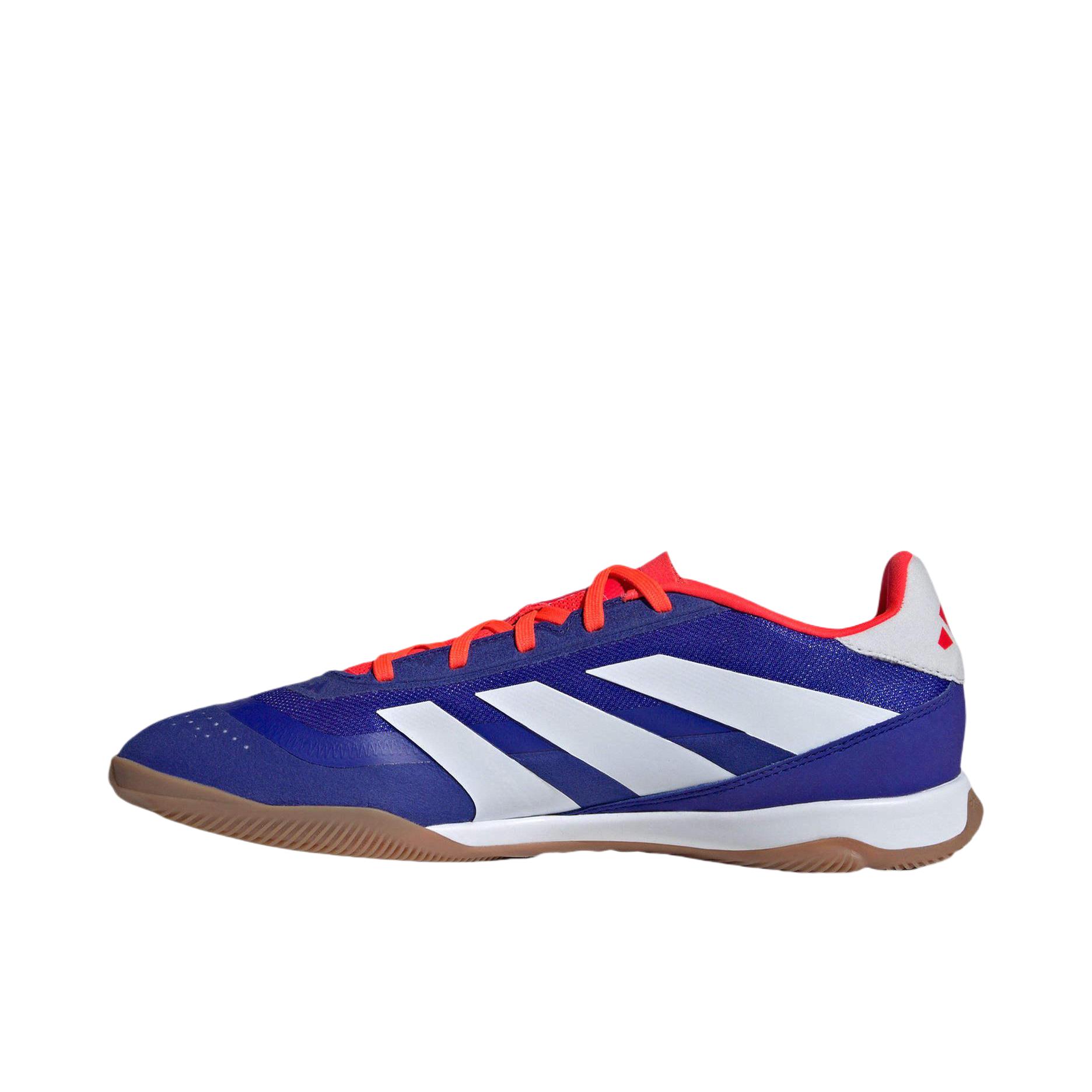 推荐商品：adidas Predator League IN 入门 平底 室内 足球鞋 蓝色