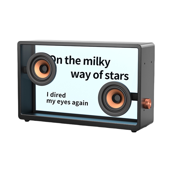 推荐商品：TT影音 TTF-FS1 智能音箱 客厅摆件氛围感 复古轻奢高档次