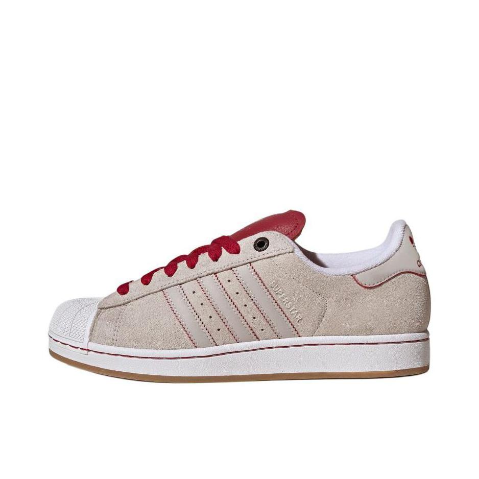 推荐商品：adidas Originals Superstar 2 板鞋 复古防滑耐磨贝壳头贴合圆头支撑 淡粉色
