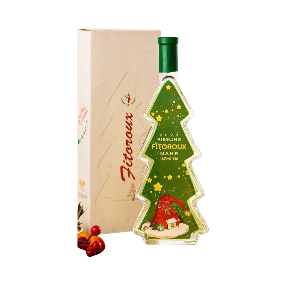 推荐商品：菲特瓦 圣诞 雷司令 半甜型白葡萄酒 500ml 11.5%vol 盒装