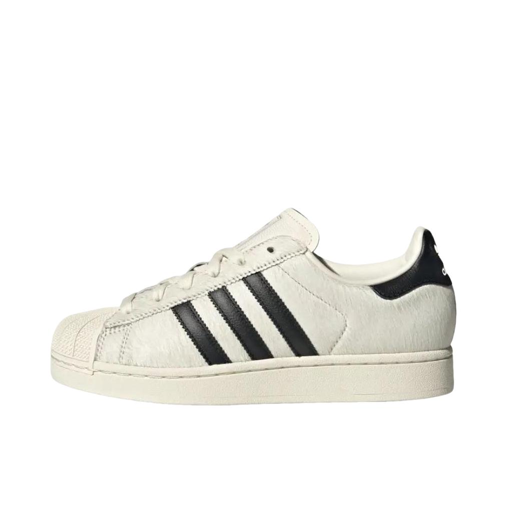 推荐商品：adidas Originals Superstar 2 板鞋 复古防滑耐磨贝壳头贴合圆头支撑 女款/米色/黑色
