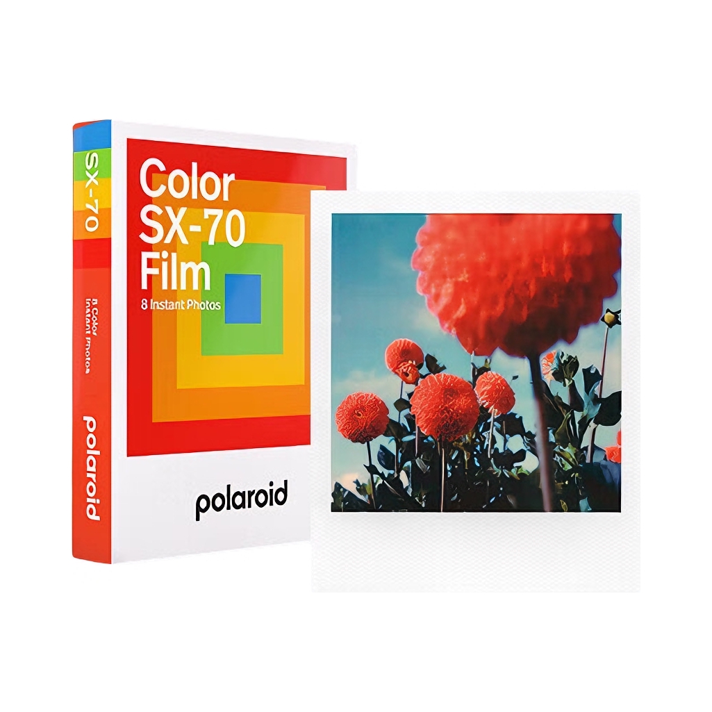 推荐商品：Polaroid/宝丽来 SX70 拍立得相纸 复古胶片 经典方框