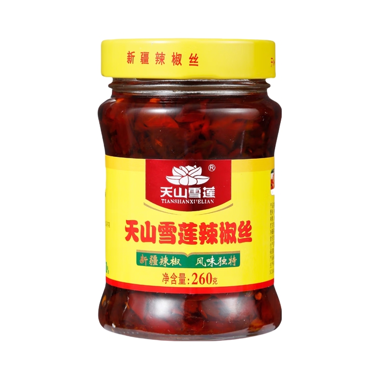 推荐商品：天山雪莲 辣椒丝 罐装