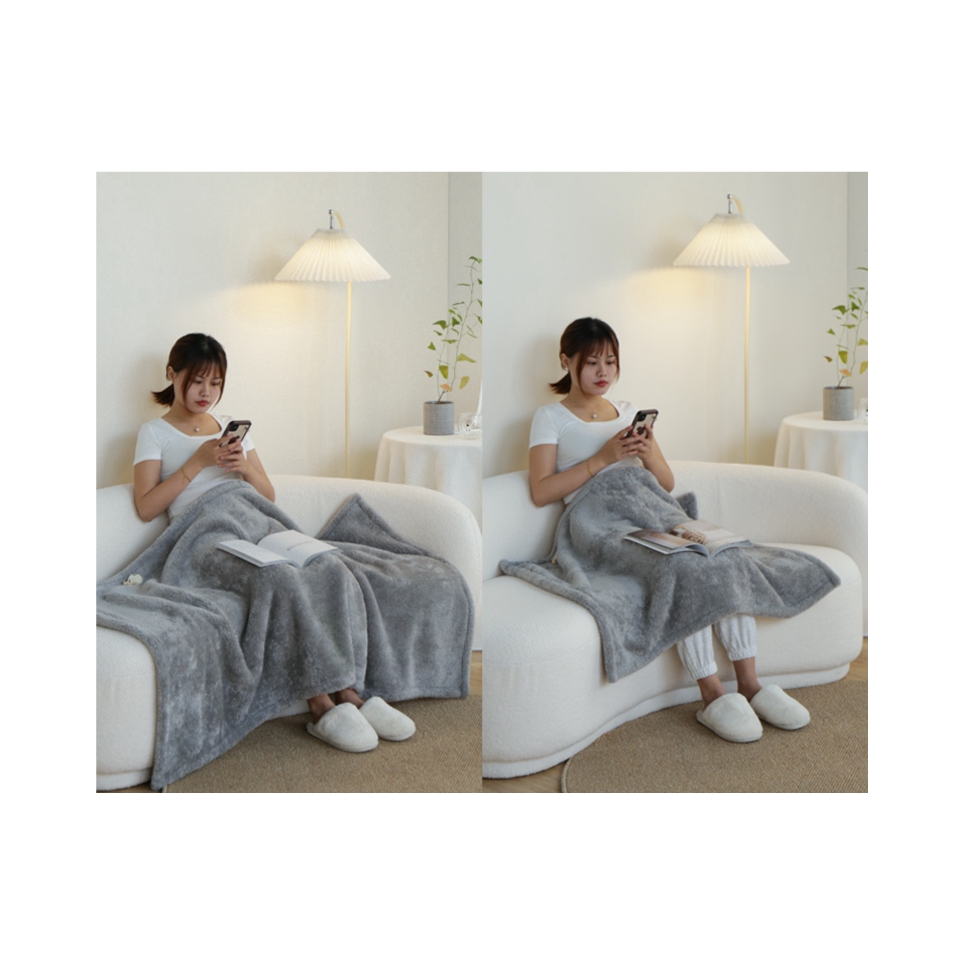 推荐商品：呼呼熊 北羔绒 毛毯午休空调毯 9959647