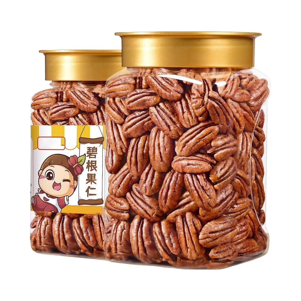 推荐商品：萌果小分队 碧根果仁 罐装