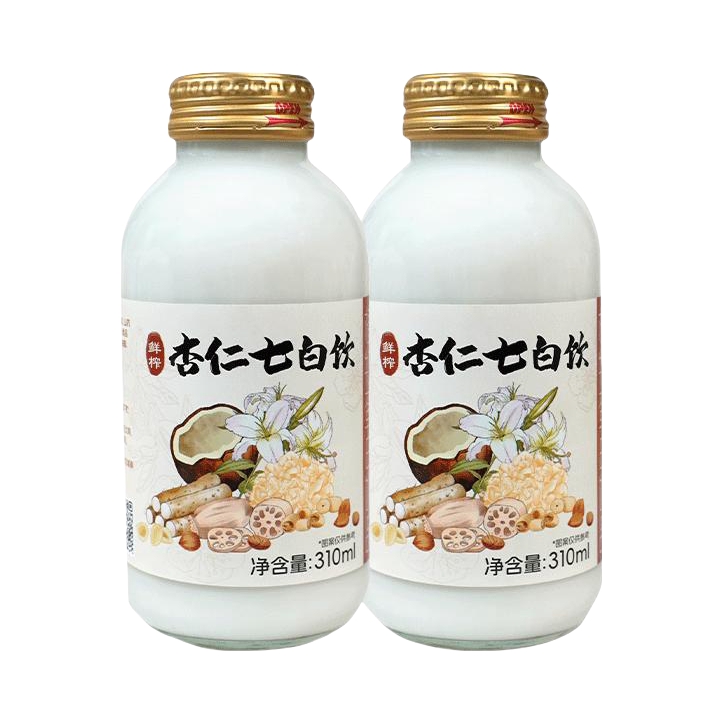 推荐商品：高原露 杏仁七白饮 瓶装