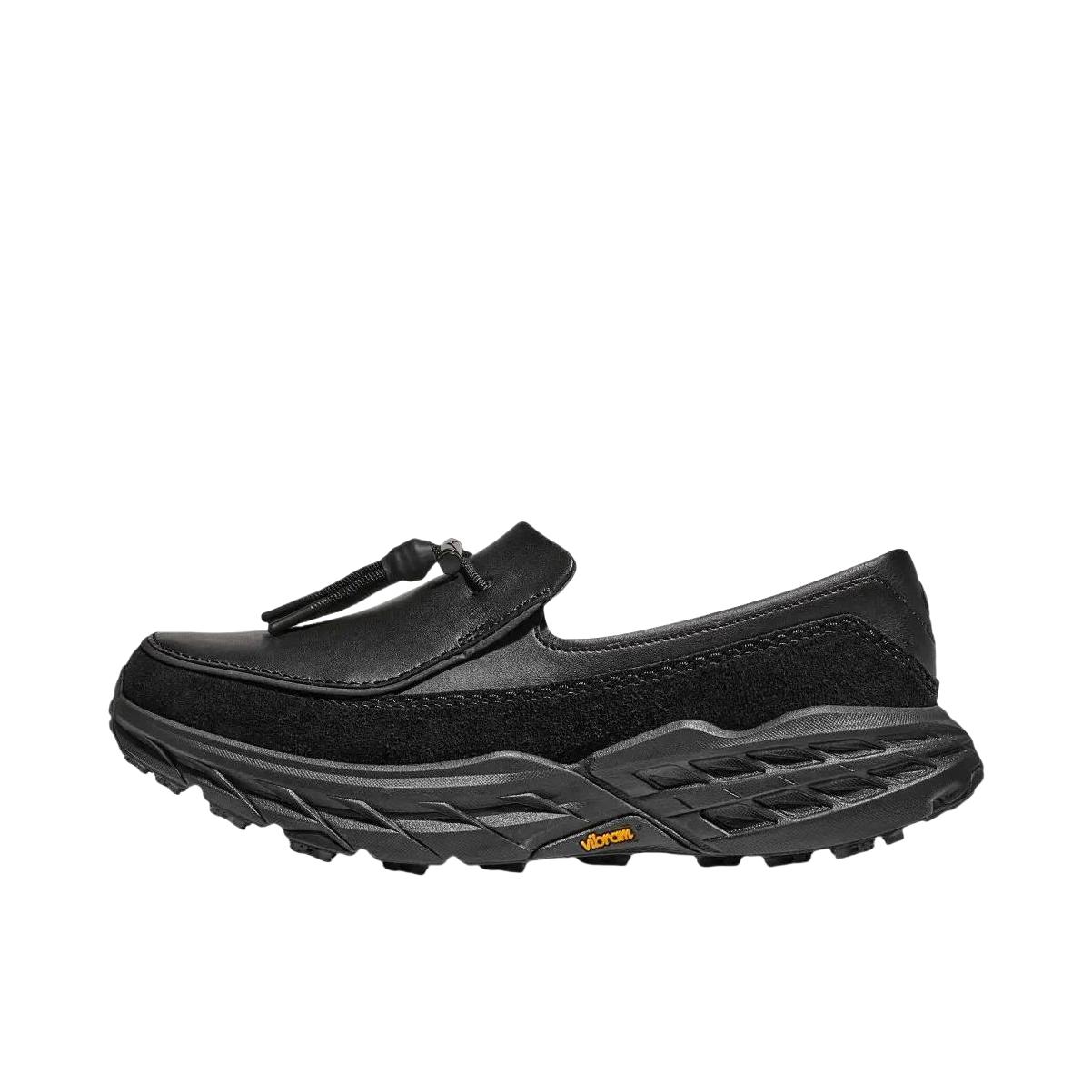 推荐商品：HOKA ONE ONE Speed Loafer 简约 圆头 厚底 一脚蹬 单鞋 黑色