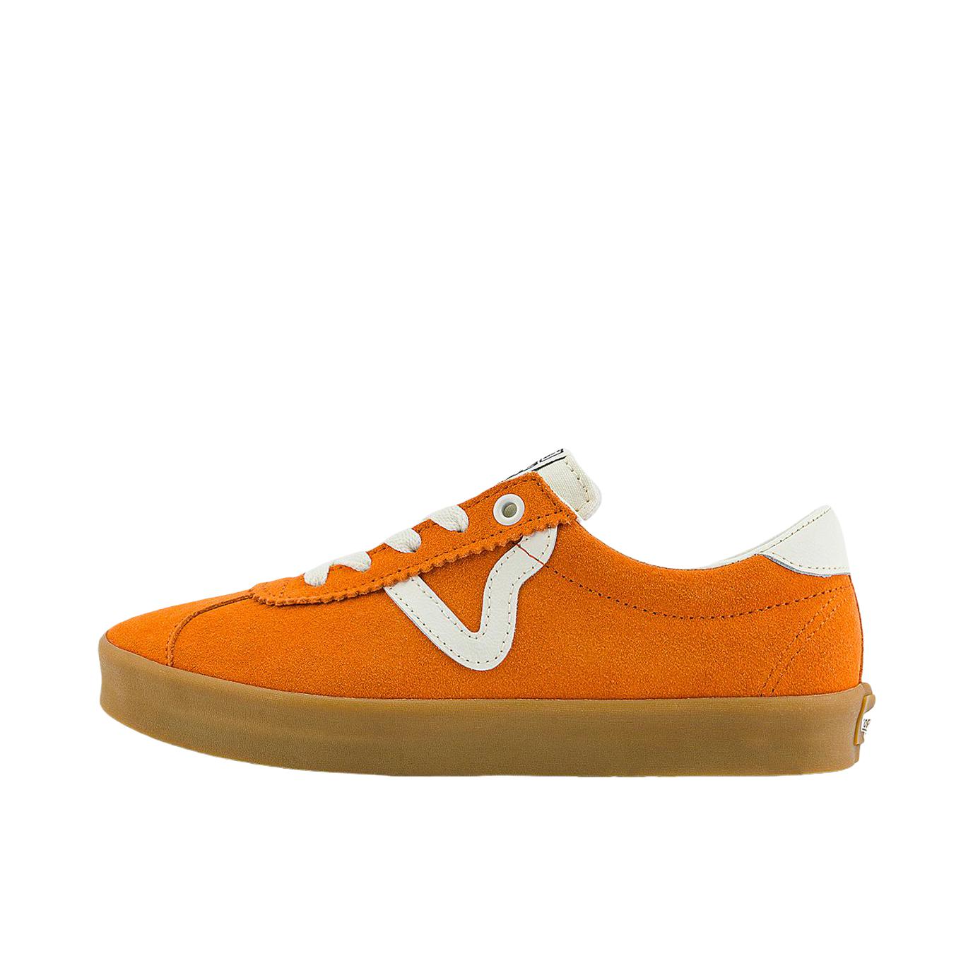 推荐商品：Vans/范斯 Sport 板鞋 舒适防滑耐磨软底T头牛筋底百搭时尚复古休闲轻便薄底 橘色