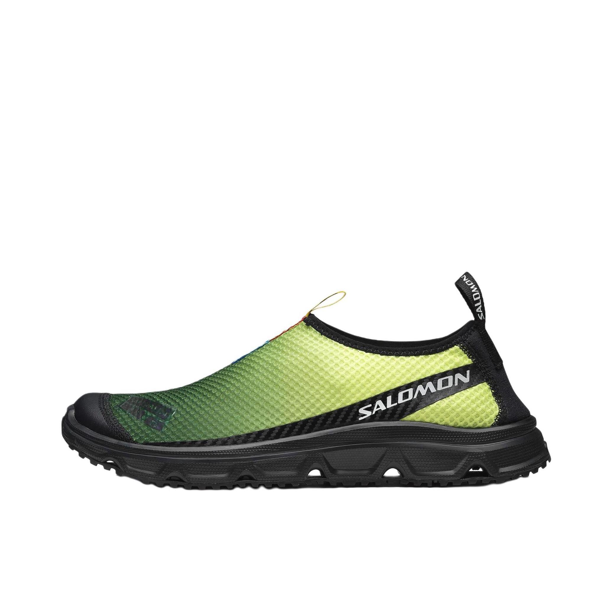 推荐商品：Salomon/萨洛蒙 Reelax Moc 3.0 舒适 防滑 耐磨 低帮 户外功能 跑鞋 绿色