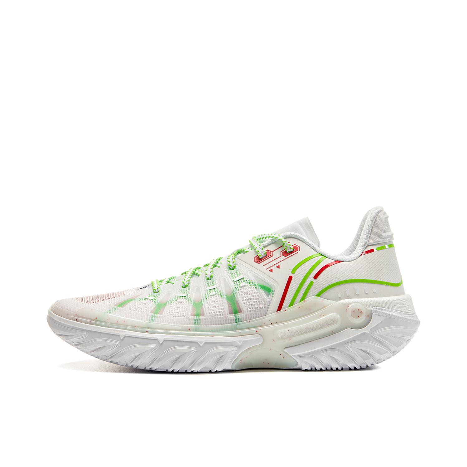 推荐商品：李宁 桀骜2 篮球鞋 全掌䨻轻弹科技外场实战抗扭高回弹防滑耐磨舒适减震网面透气抓地稳定支撑轻量包裹耐久 暴雪