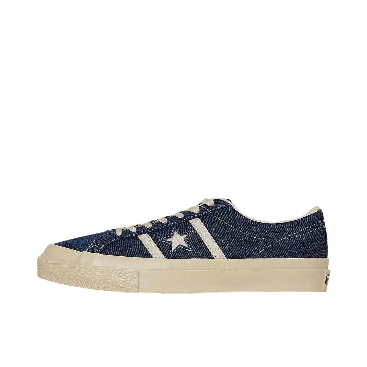 Converse/匡威 One Star 翻毛皮 防滑 复古 星星鞋 板鞋 低帮/蓝色