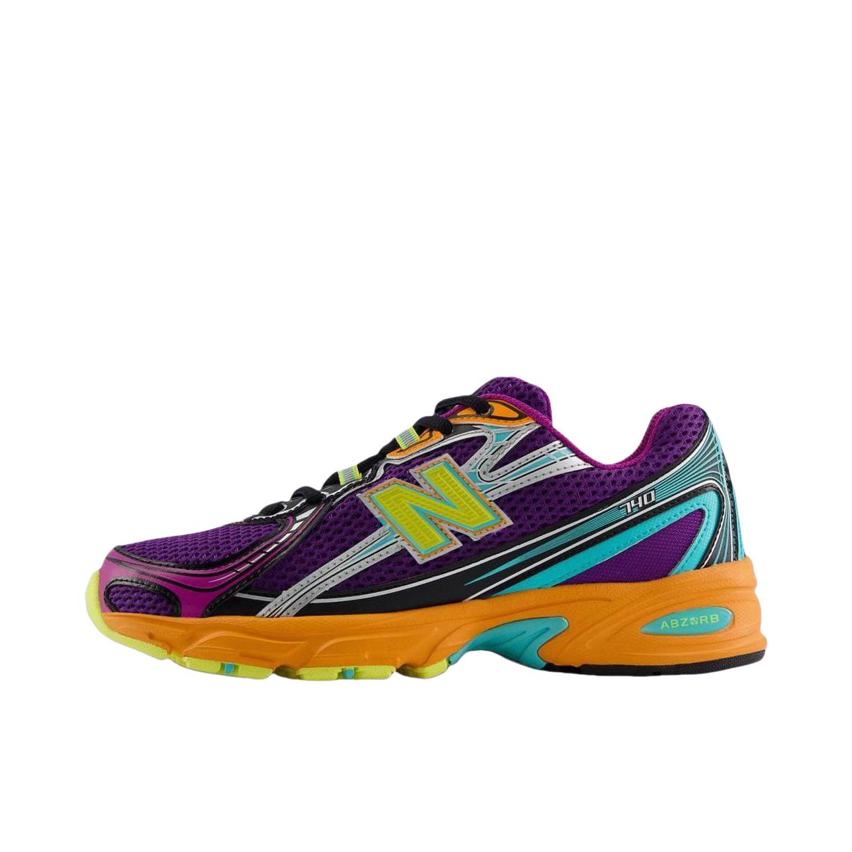 推荐商品：New Balance 740 v2 跑鞋 复古防滑耐磨网面低帮增高贴合 D宽/紫色