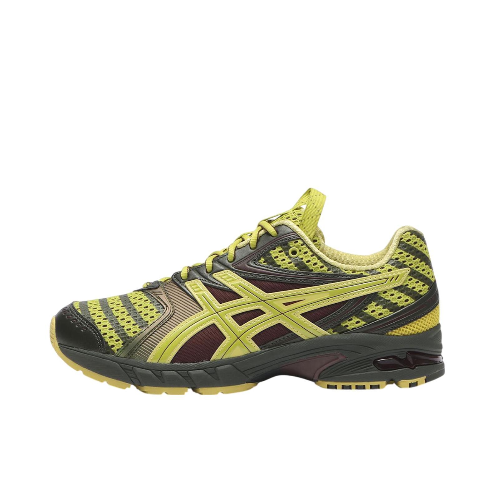 推荐商品：Asics/亚瑟士 GEL-DS Trainer 14 跑鞋 复古防滑耐磨缓震透气舒适低帮时尚支撑贴合圆头 KIKO KOSTADINOV联名/绿色/棕色