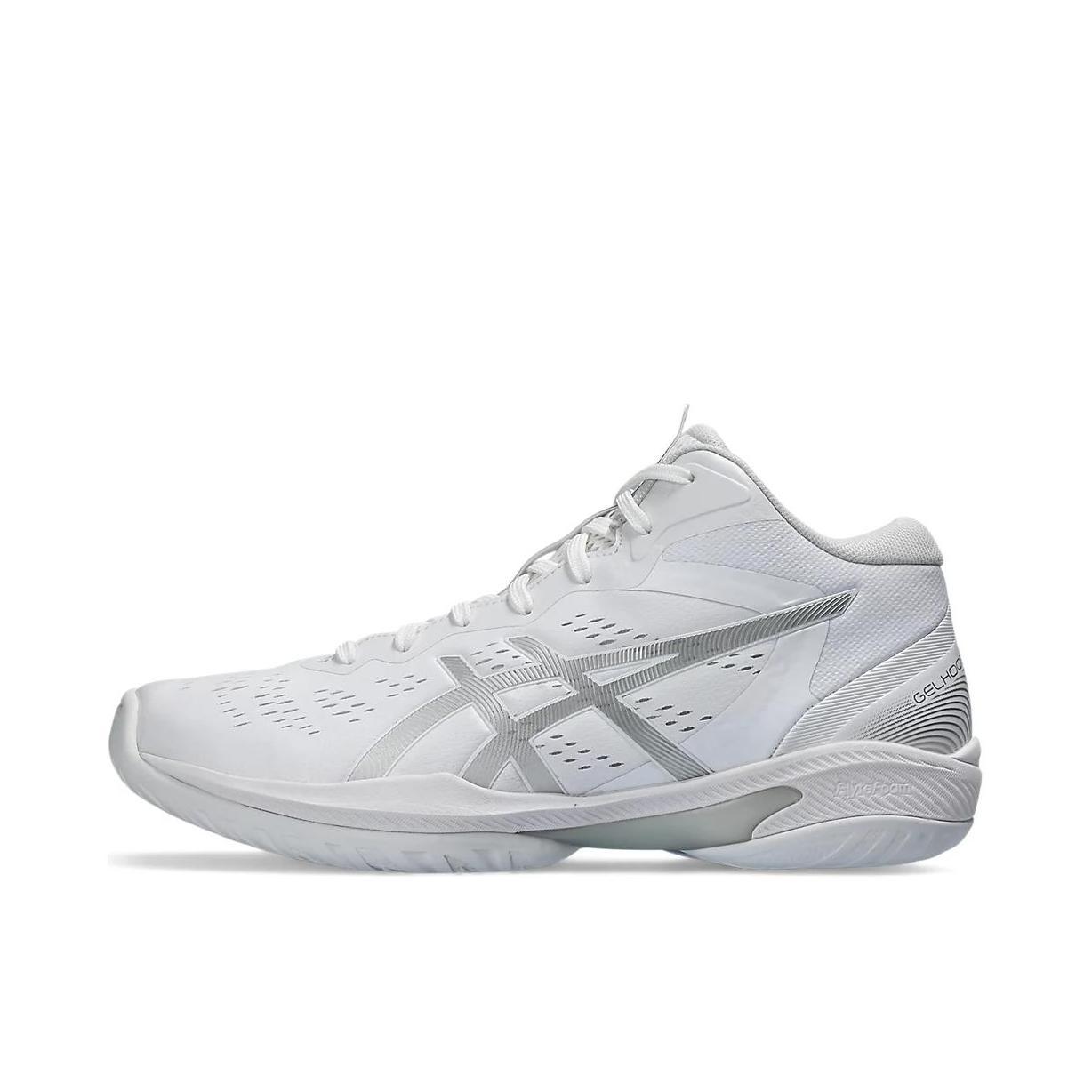 推荐商品：Asics/亚瑟士 Gel-Hoop V16 耐磨 缓震 透气 缓冲 圆头 轻质 篮球鞋 白色