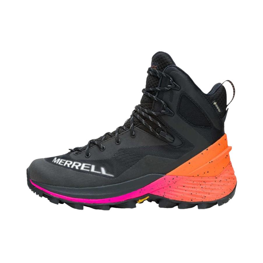 推荐商品：Merrell/迈乐 MTL Thermo Rogue 4Mid GORE-TEX 耐磨 防滑 短筒 厚底 户外鞋 黑色