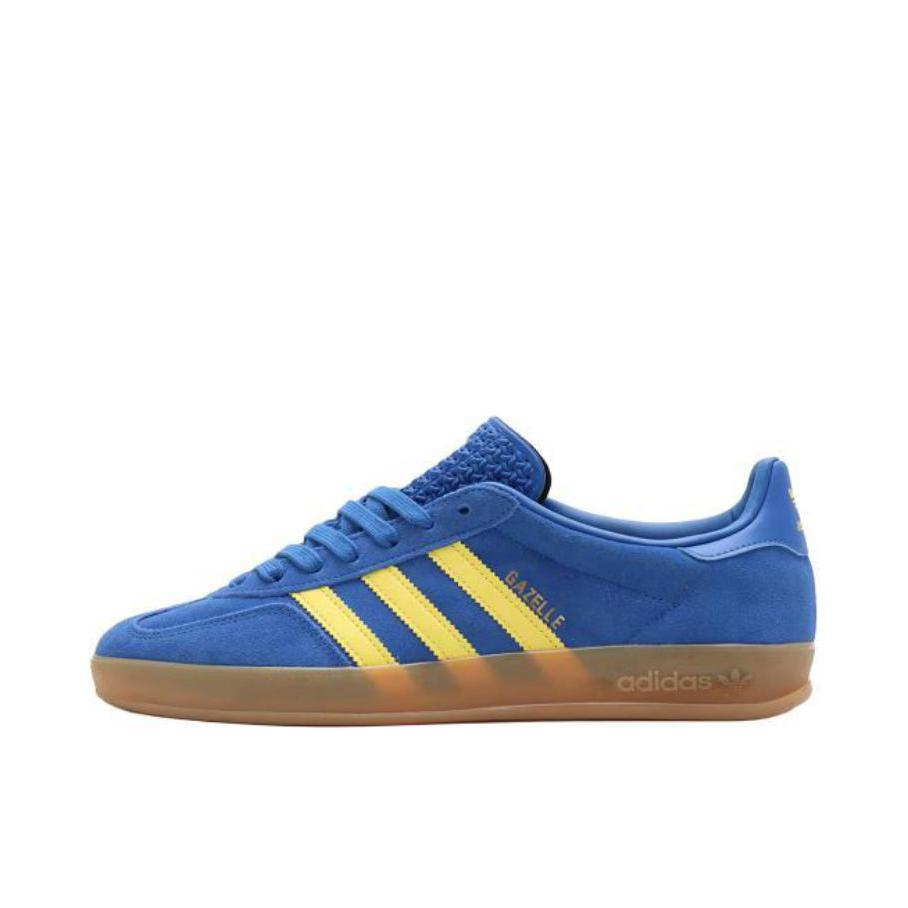 推荐商品：adidas Originals Gazelle T头鞋 德训鞋 板鞋 轻便复古薄底舒适百搭减震耐磨贴合圆头 宝蓝色