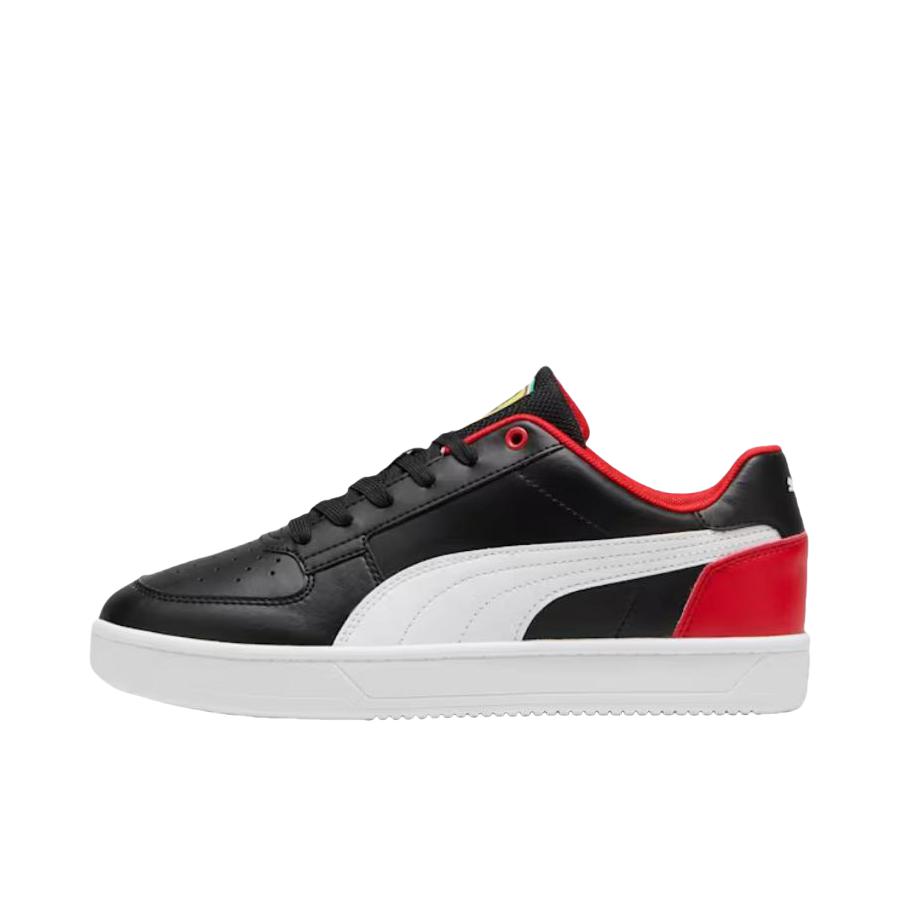 推荐商品：Puma/彪马 Scuderia Ferrari Caven 2.0 防滑 低帮 系带 耐磨 板鞋 黑色