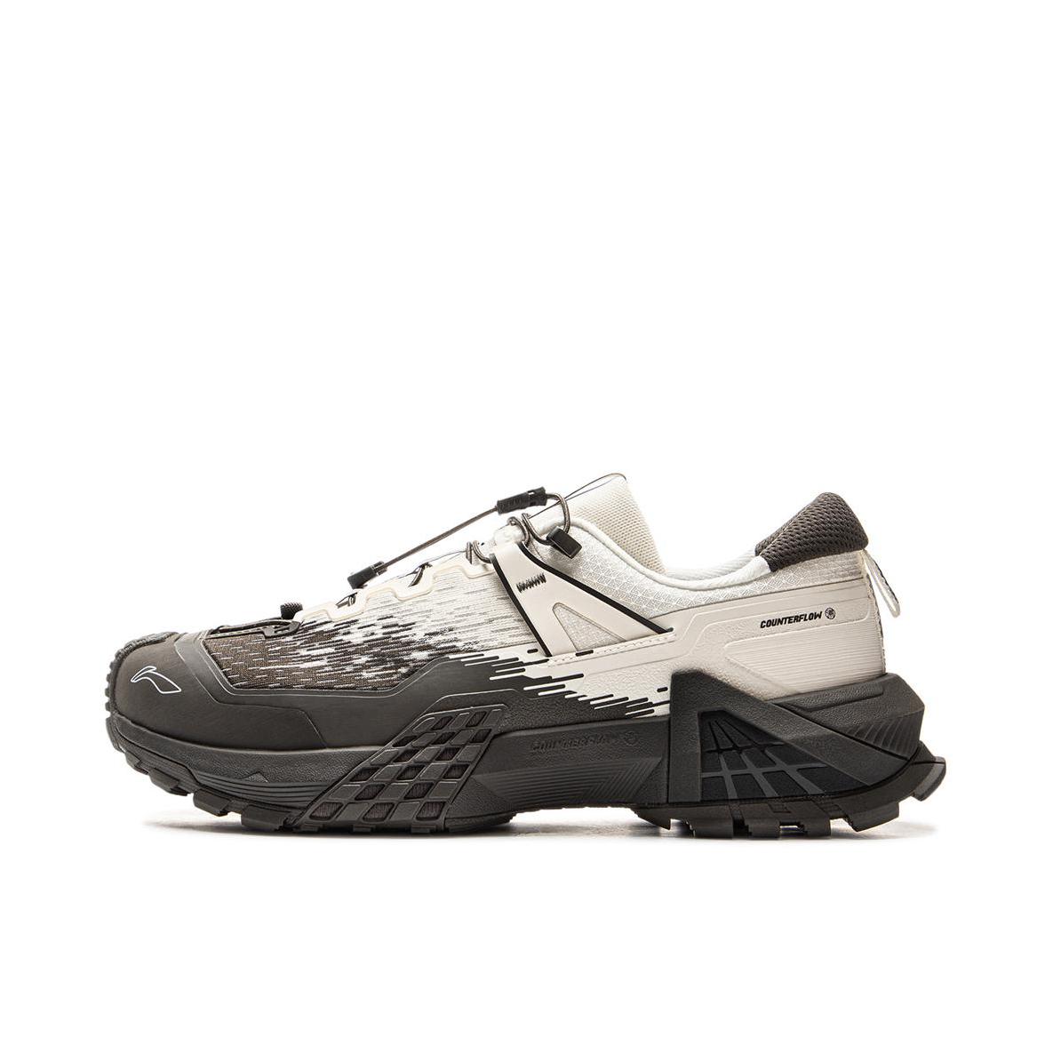 推荐商品：李宁 CF溯 行川PRO 溯之东方 户外鞋 徒步鞋 防滑耐磨高回弹轻量 香槟白/曜石灰