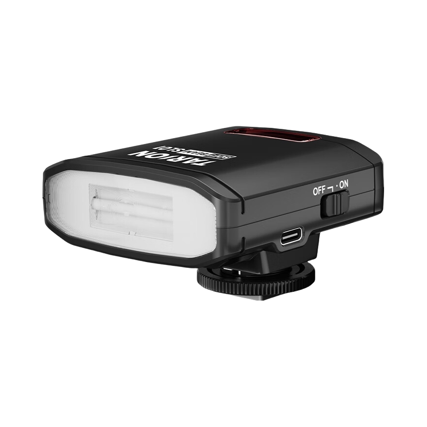 推荐商品：TARION/图玲珑 SL-01 闪光灯 迷你便捷 LCD液晶屏 热靴 拍摄 便携型